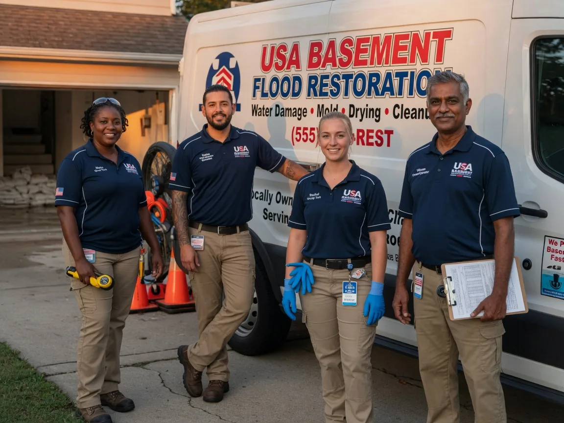 Basement Flood Cleanup company in Beach Lake, PA